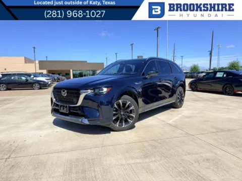 Blue 2024 Mazda CX-90 3.3 Turbo S Premium for sale in Irving, TX