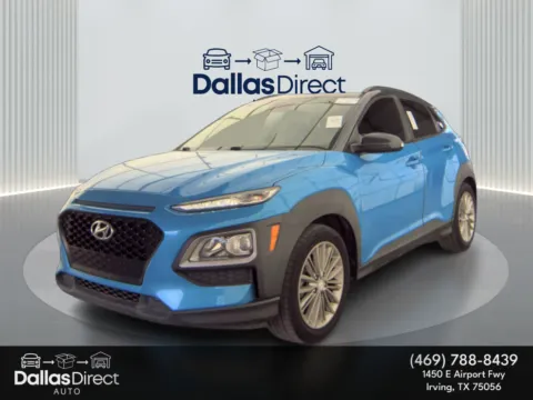 Blue 2019 Hyundai Kona SEL for sale in Irving, TX