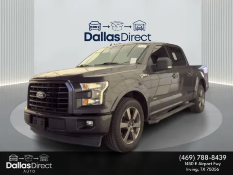 Gray 2017 Ford F-150 XLT for sale in Irving, TX