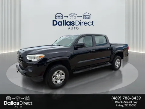 Black 2018 Toyota Tacoma SR5 for sale in Irving, TX