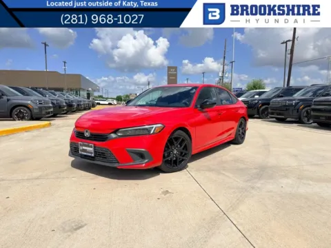 Red 2022 Honda Civic Sport for sale in Irving, TX