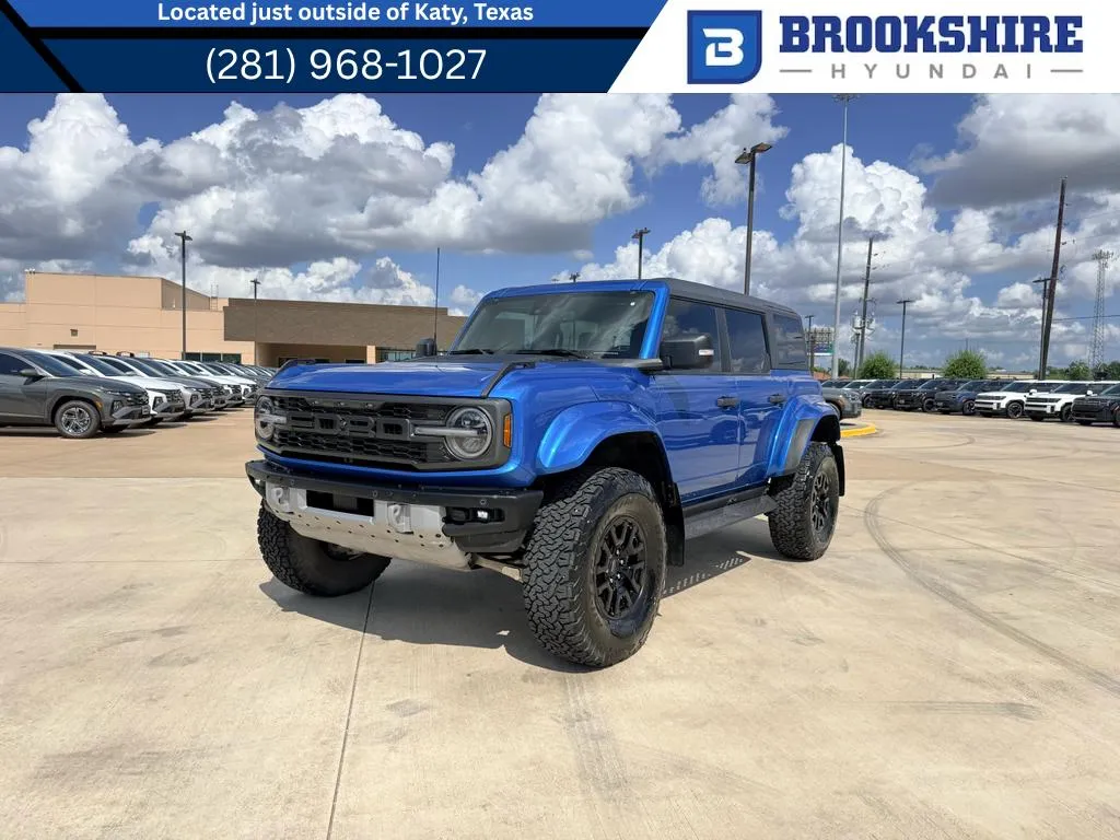 Blue 2024 Ford Bronco Raptor for sale in Irving, TX