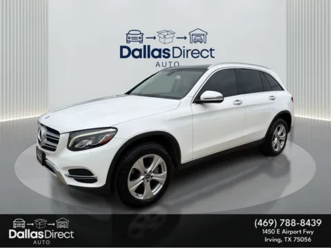 White 2018 Mercedes-Benz GLC 300 for sale in Irving, TX