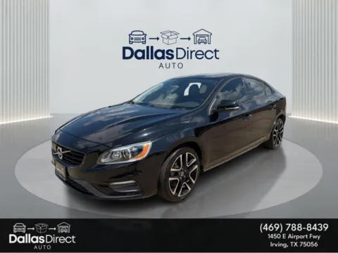 Black 2018 Volvo S60 L Dynamic for sale in Irving, TX
