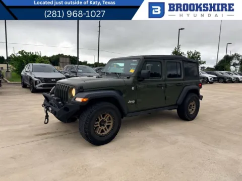 Green 2020 Jeep Wrangler Sport for sale in Irving, TX