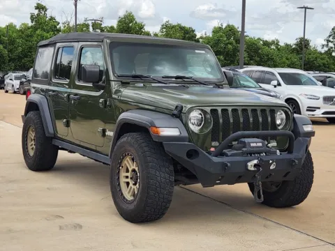 Another view of 2020 Jeep Wrangler Sport for sale in Irving, TX at Dallas Direct Auto