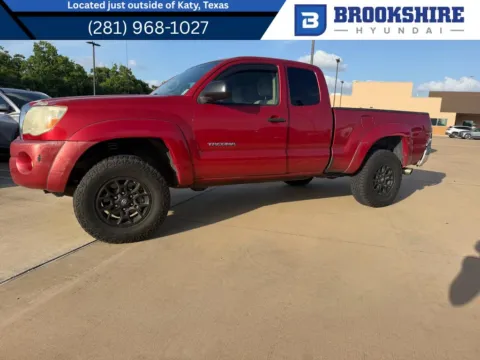 Red 2010 Toyota Tacoma for sale in Irving, TX