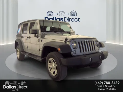 Another view of 2017 Jeep Wrangler Sport for sale in Irving, TX at Dallas Direct Auto