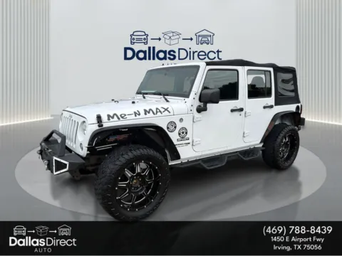 White 2018 Jeep Wrangler Sport for sale in Irving, TX