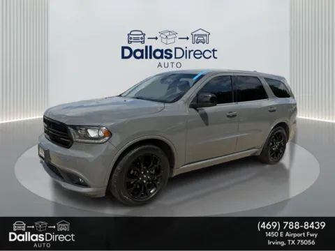 Gray 2020 Dodge Durango SXT Plus for sale in Irving, TX