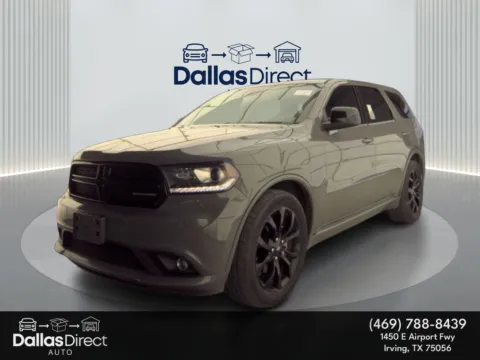 Gray 2020 Dodge Durango SXT Plus for sale in Irving, TX