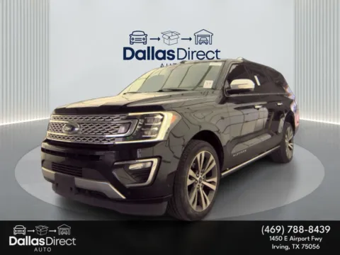 Black 2020 Ford Expedition MAX Platinum for sale in Irving, TX