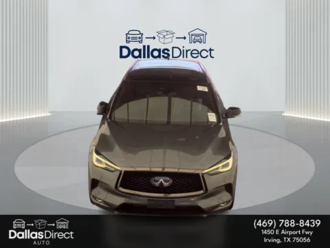 Another view of 2021 INFINITI QX50 LUXE for sale in Irving, TX at Dallas Direct Auto