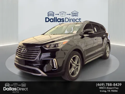 Black 2019 Hyundai Santa Fe XL Limited Ultimate for sale in Irving, TX