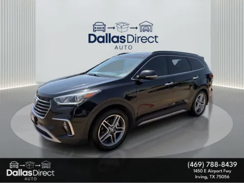 Black 2019 Hyundai Santa Fe XL Limited Ultimate for sale in Irving, TX
