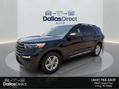 Black 2020 Ford Explorer XLT for sale in Irving, TX