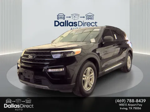 Black 2020 Ford Explorer XLT for sale in Irving, TX