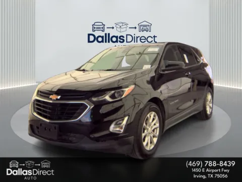Black 2020 Chevrolet Equinox LT for sale in Irving, TX