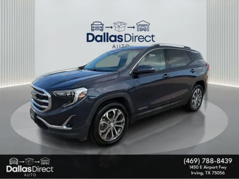 Blue 2018 GMC Terrain SLT for sale in Irving, TX
