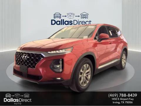 Red 2020 Hyundai Santa Fe SEL for sale in Irving, TX
