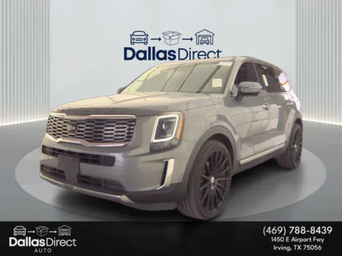 Silver 2021 Kia Telluride S for sale in Irving, TX