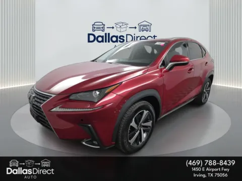 Red 2019 Lexus NX 300 for sale in Irving, TX