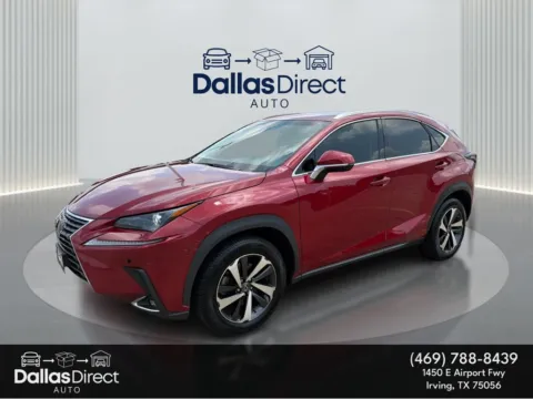Red 2019 Lexus NX 300 for sale in Irving, TX