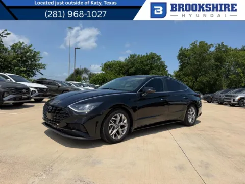 Black 2021 Hyundai Sonata SEL for sale in Irving, TX