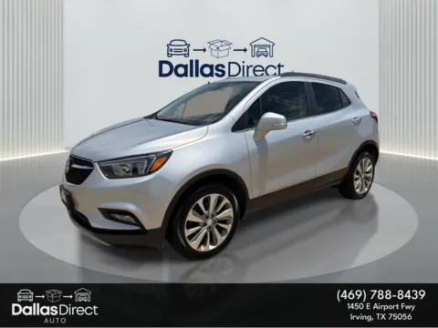 Silver 2017 Buick Encore Preferred II for sale in Irving, TX