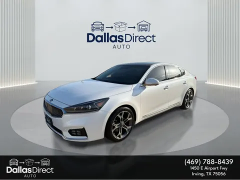 White 2017 Kia Cadenza Limited for sale in Irving, TX