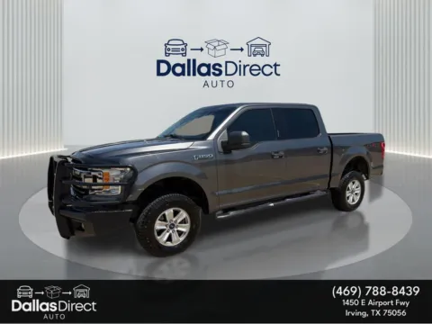 Gray 2018 Ford F-150 XLT for sale in Irving, TX