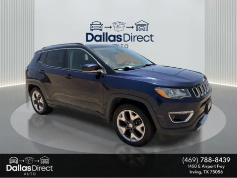 Another view of 2020 Jeep Compass Limited for sale in Irving, TX at Dallas Direct Auto
