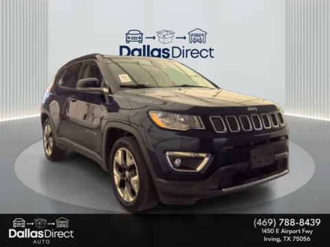 Another view of 2020 Jeep Compass Limited for sale in Irving, TX at Dallas Direct Auto