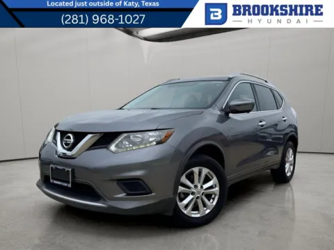 Gray 2016 Nissan Rogue SV for sale in Irving, TX