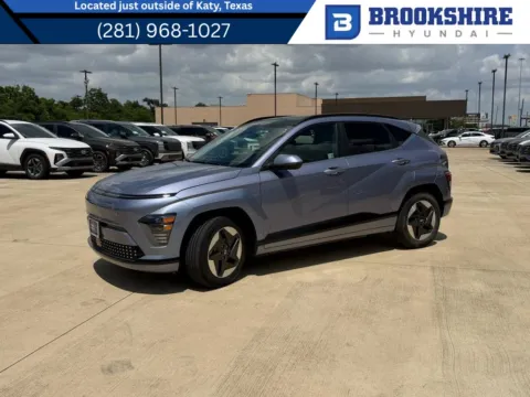 Blue 2024 Hyundai Kona Electric Limited for sale in Irving, TX
