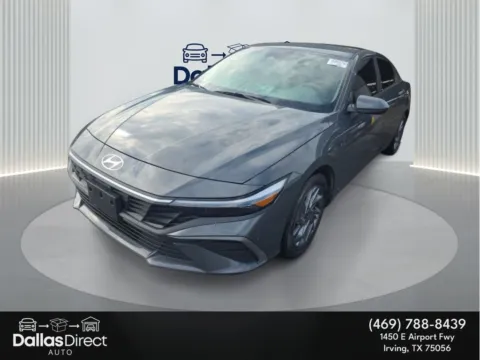 Gray 2024 Hyundai Elantra SEL for sale in Irving, TX