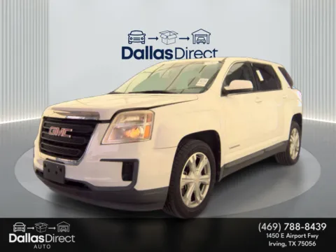 White 2017 GMC Terrain SLE for sale in Irving, TX