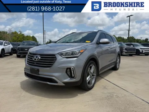Gray 2017 Hyundai Santa Fe XL Limited Ultimate for sale in Irving, TX