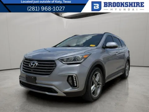 Gray 2017 Hyundai Santa Fe XL Limited Ultimate for sale in Irving, TX