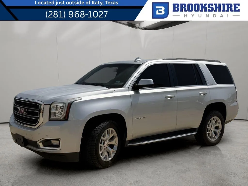 Silver 2017 GMC Yukon SLE for sale in Irving, TX