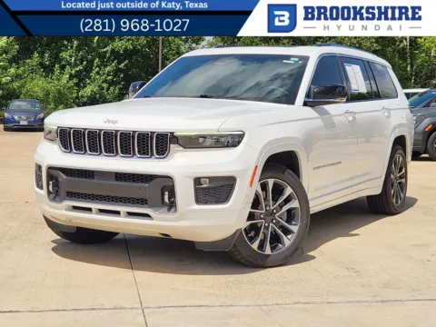White 2023 Jeep Grand Cherokee L Overland for sale in Irving, TX
