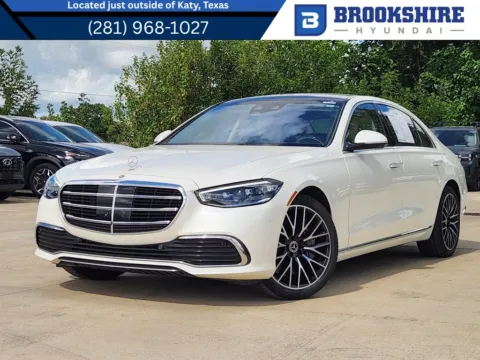 White 2023 Mercedes-Benz S-Class S500 4MATIC for sale in Irving, TX