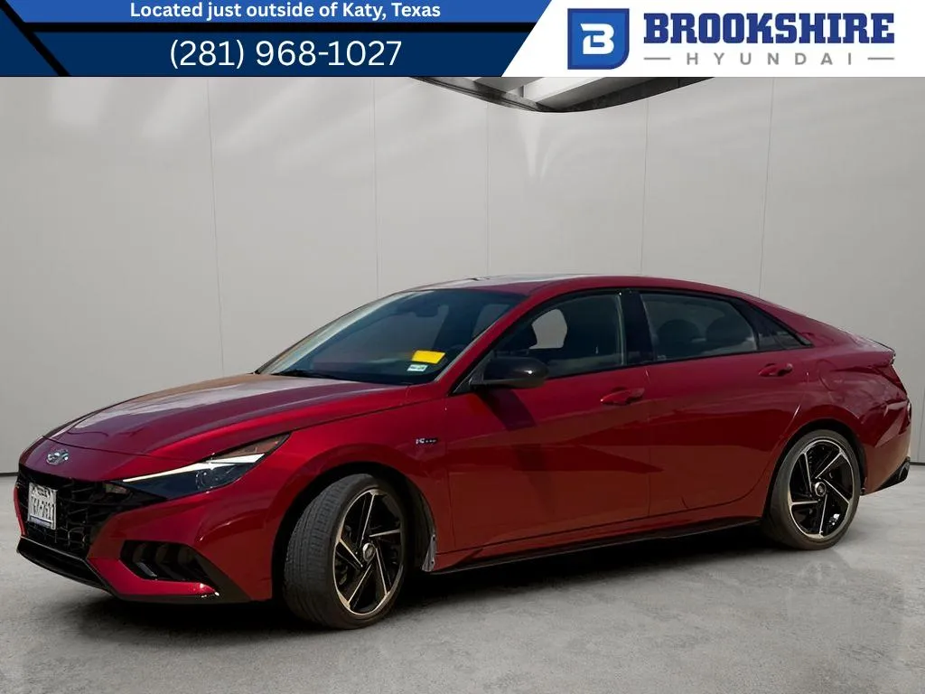 Red 2023 Hyundai Elantra N Line for sale in Irving, TX