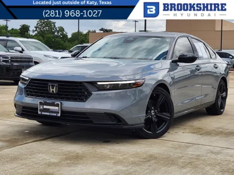 Gray 2024 Honda Accord Hybrid Sport-L for sale in Irving, TX