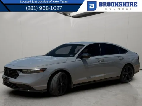 Gray 2024 Honda Accord Hybrid Sport-L for sale in Irving, TX