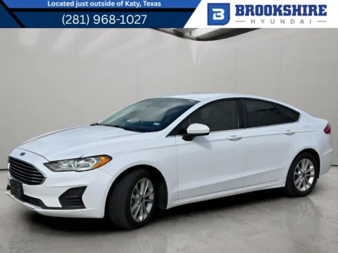 White 2020 Ford Fusion SE for sale in Irving, TX
