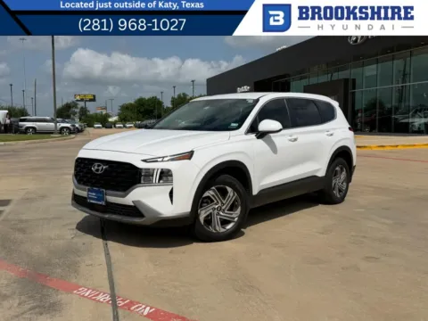 White 2023 Hyundai Santa Fe SE for sale in Irving, TX