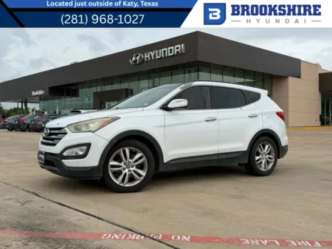 White 2014 Hyundai Santa Fe Sport 2.0L Turbo (A6) for sale in Irving, TX