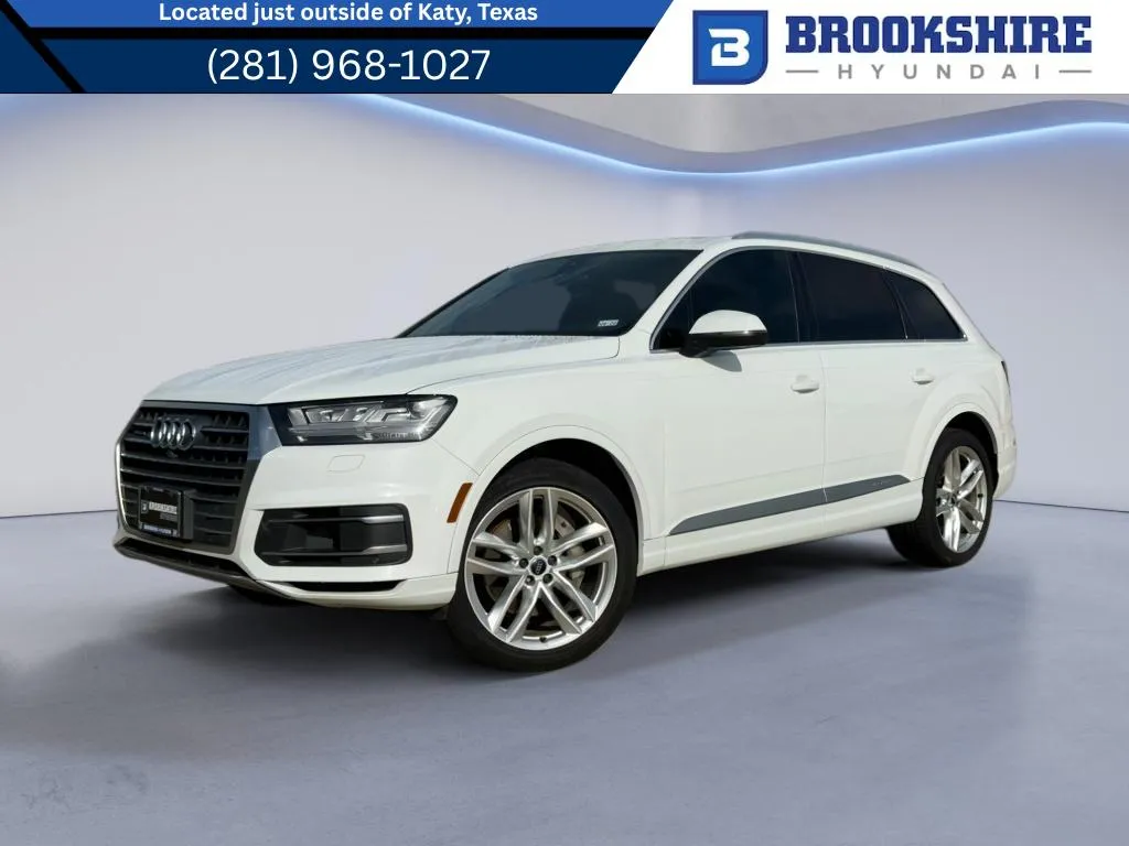 White 2017 Audi Q7 Prestige for sale in Irving, TX