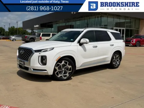 White 2021 Hyundai Palisade Calligraphy for sale in Irving, TX